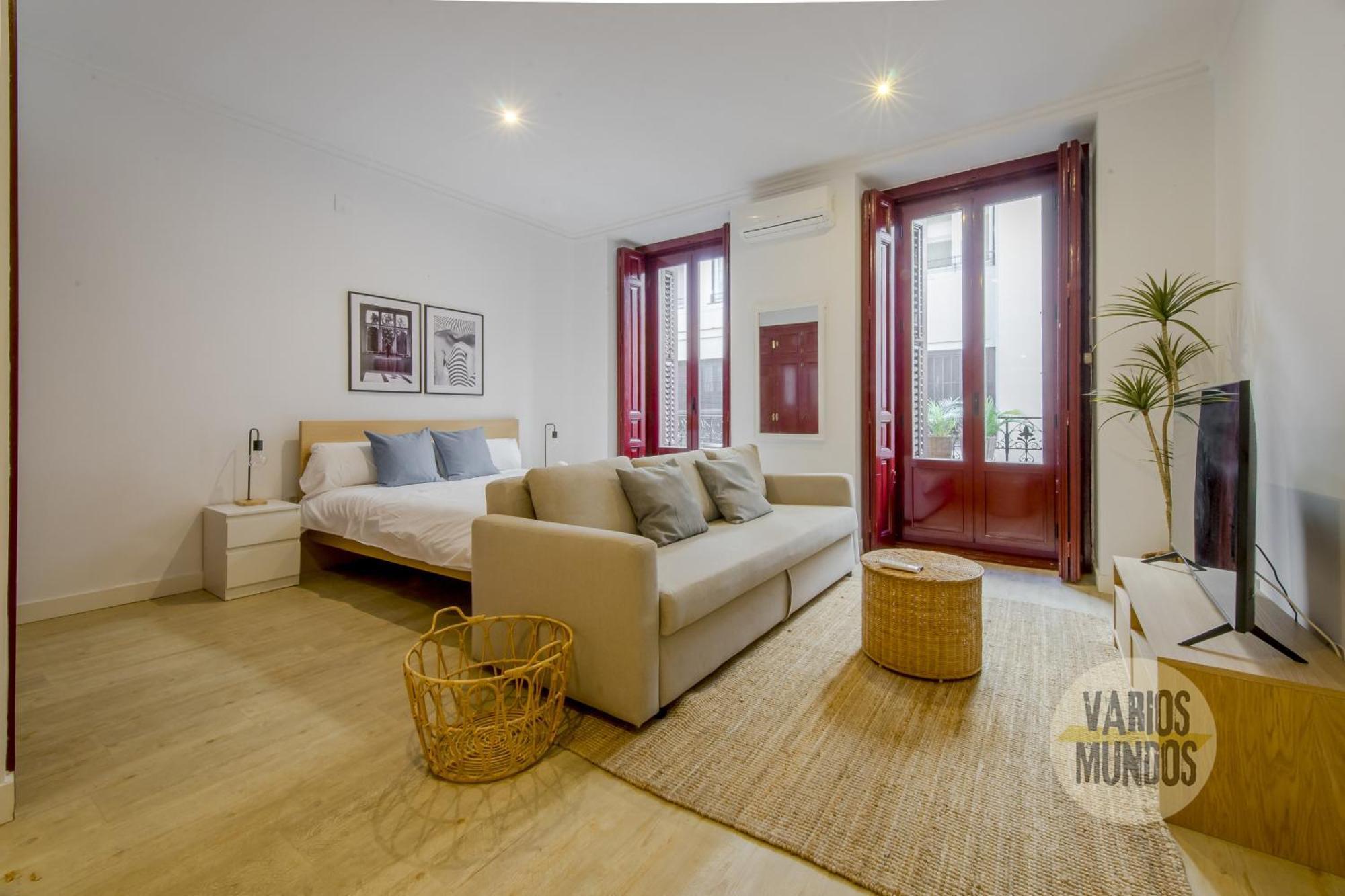 Beautiful Loft Para 3Pax En Huertas-Cortes Madrid Luaran gambar