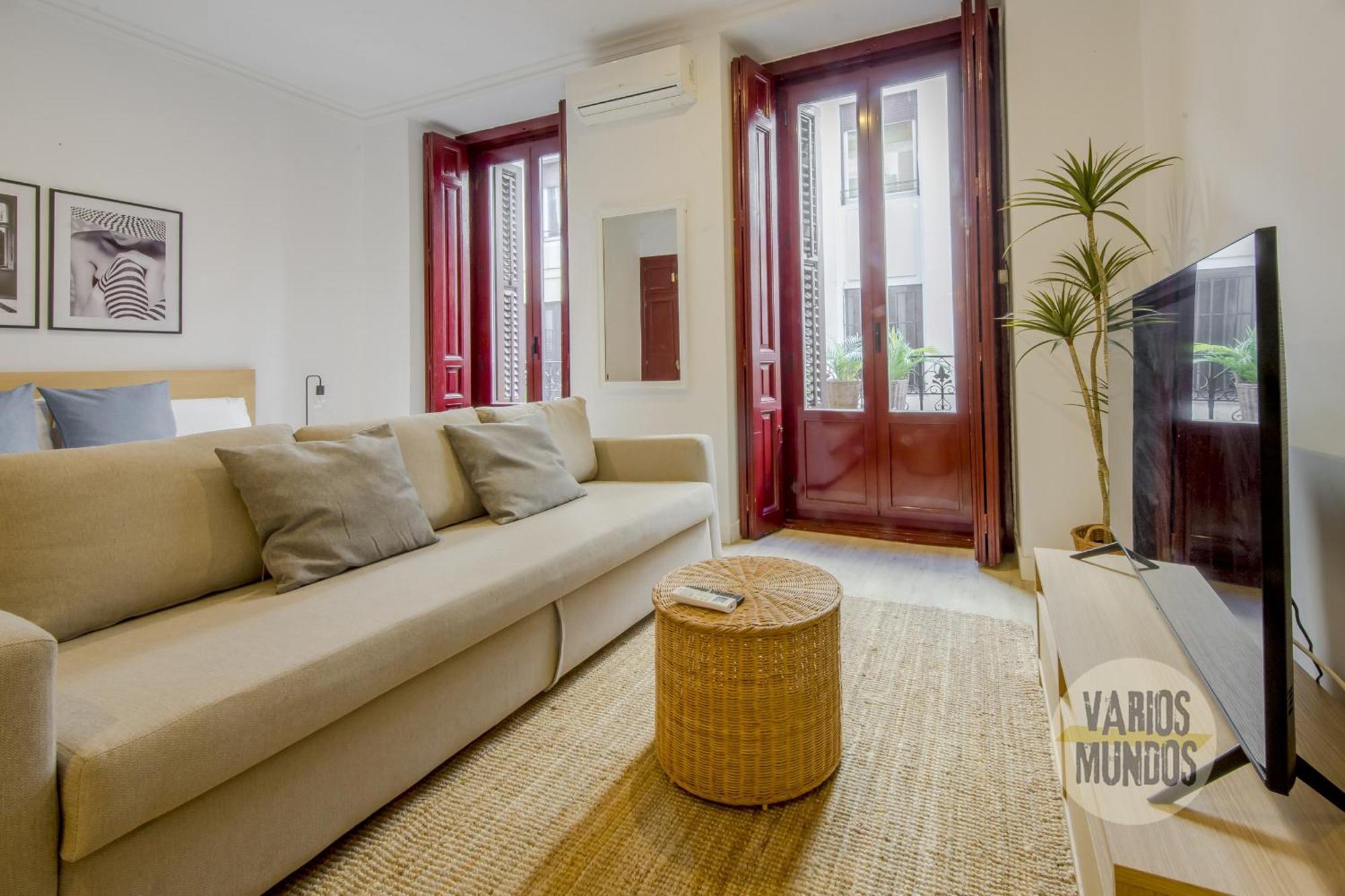 Beautiful Loft Para 3Pax En Huertas-Cortes Madrid Luaran gambar