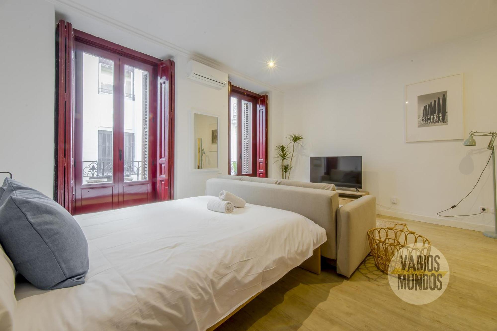 Beautiful Loft Para 3Pax En Huertas-Cortes Madrid Luaran gambar