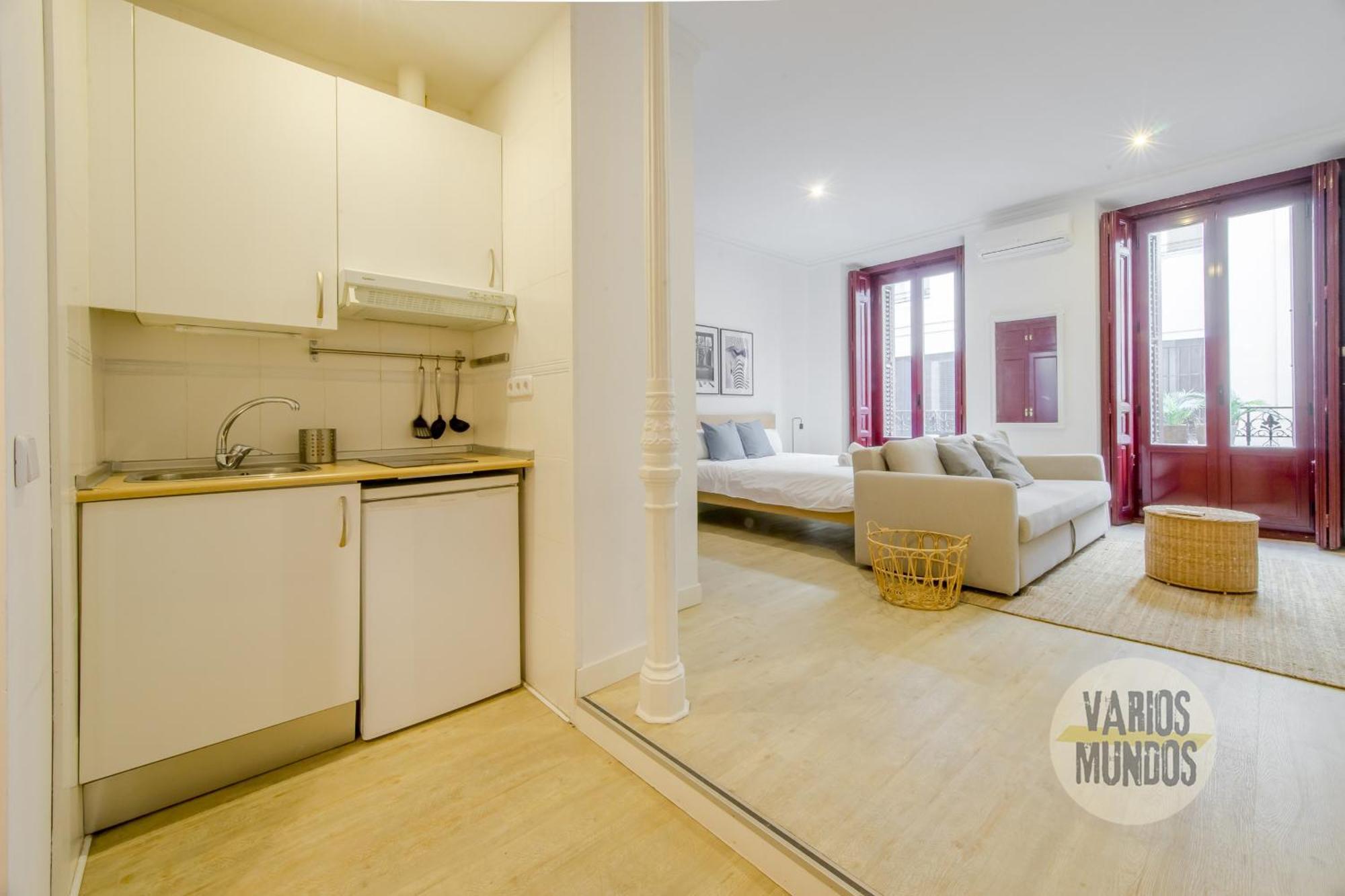 Beautiful Loft Para 3Pax En Huertas-Cortes Madrid Luaran gambar