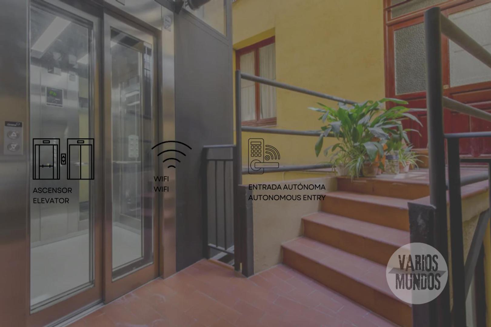Beautiful Loft Para 3Pax En Huertas-Cortes Madrid Luaran gambar